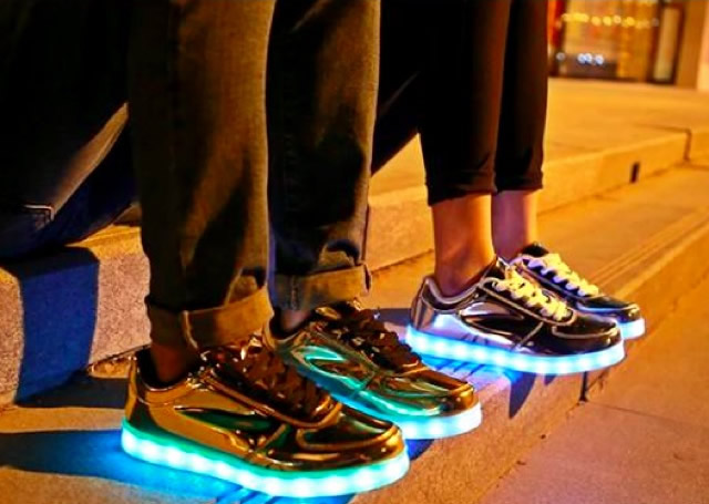 Get &quot;Lit&quot; With These LED Music Festival Shoes