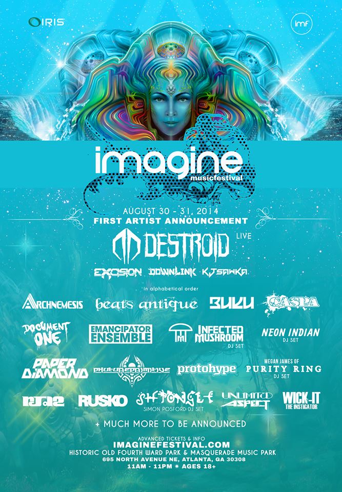 Imagine Music Festival Heading To Atlanta, Georgia Labor 